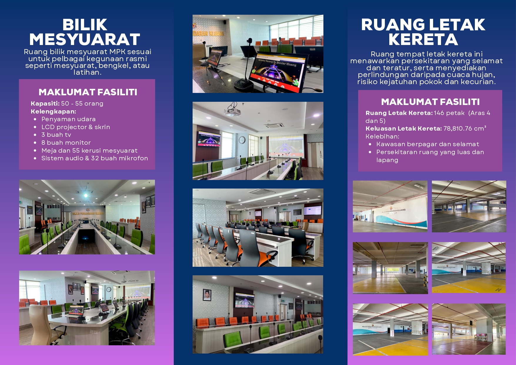 Sewaan Fasiliti Wisma Majlis Perbandaran Kluang