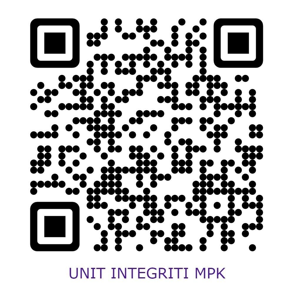 QR Kod Unit Integriti MPK