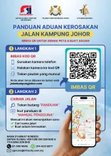 PANDUAN ADUAN KEROSAKAN JALAN KAMPUNG JOHOR
