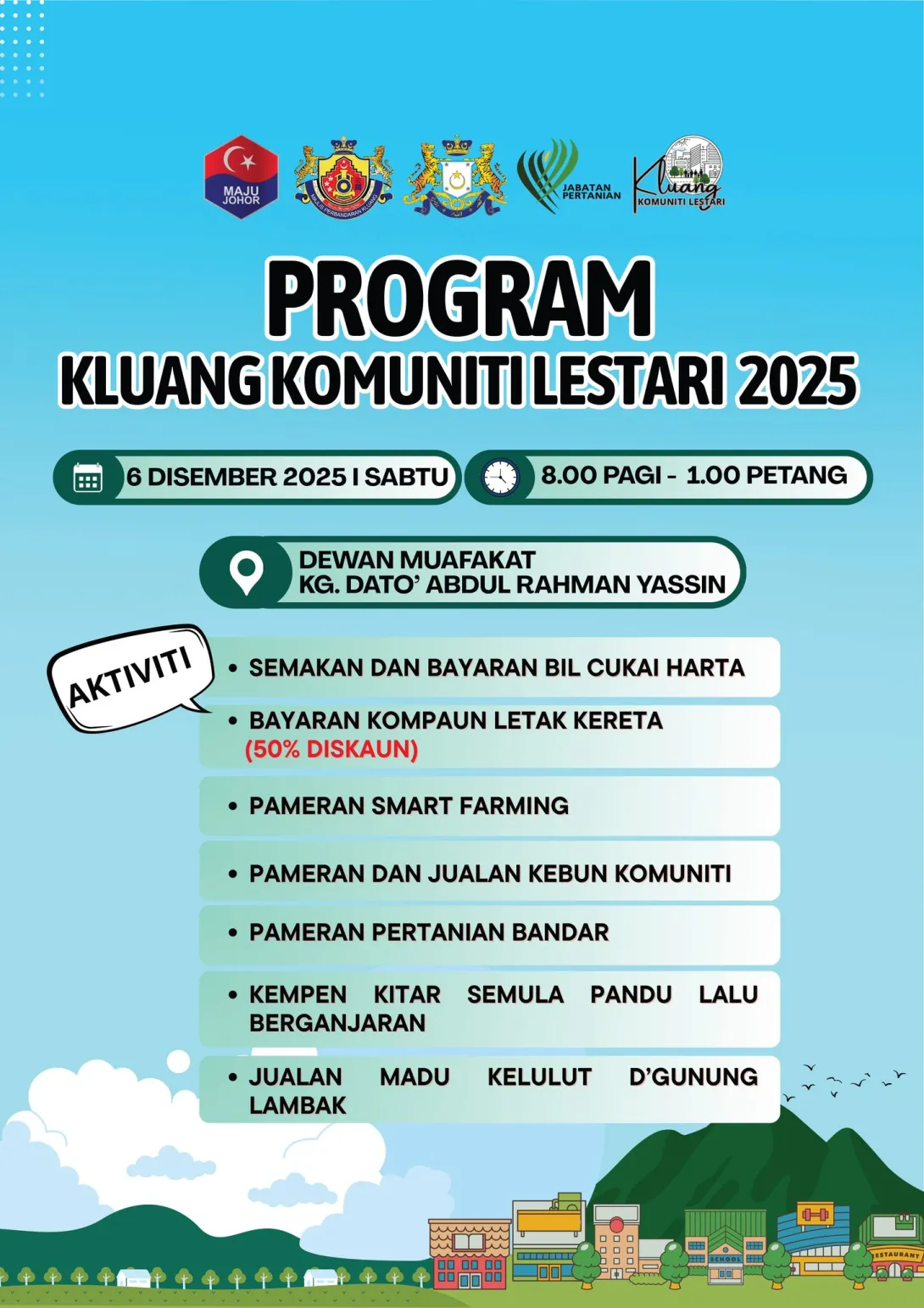 Kluang Sustainable Community Program 2025